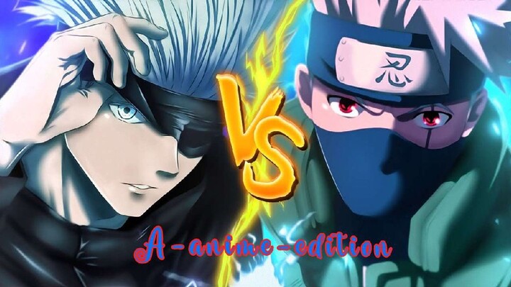 GOJO V/S KAKASHI BATTLE (FAN-BATTLE) IN HINDI DUBBED (A-anime-edition)  HI🥲