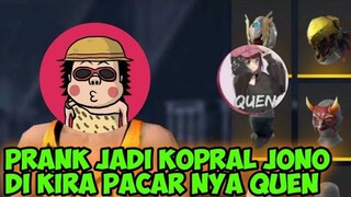 PRANK GLOBAL NYAMAR JADI KOPRAL JONO LANGSUNG DI KIRA PACARAN SAMA QUEN