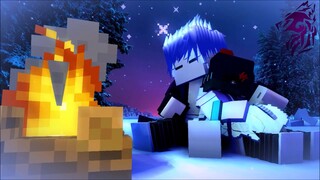 Snowy Night For Pogchamp | Minecraft Animation | My version :P