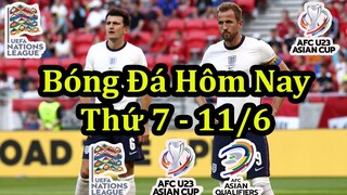 Lịch Thi Đấu Bóng Đá Hôm Nay 11/6 - UEFA Nations League & Tứ Kết U23 Châu Á - Thông Tin Trận Đấu