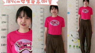 Pengukuran sebenarnya dari tinggi badan seorang gadis 189cm｜Sepuluh tahun dari anak biasa