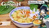 Venti’s Special Dish ‘’Buoyant Breeze’’ | Genshin Impact Food IRL