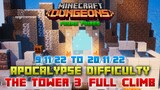 The Tower 3 [Apocalypse] Full Climb, Guide & Strategy, Minecraft Dungeons Fauna Faire