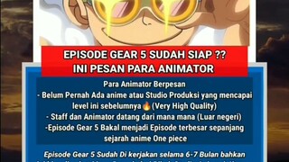 siap siap GEAR 5 Luffy