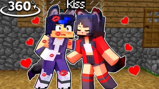 Aphmau ULTIMA WOLF TRIED TO KISS EIN (AARON KISSED)