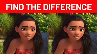 MOANA #2 (aulii-cravalho-how-far-ill-go) | 🔎 SPOT THE DIFFERENCE 🔎| DISNEY movie puzzle |100% FAIL |