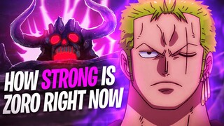 How Strong Is ZORO Right Now? | Powerscaling Wano Feats - One Piece