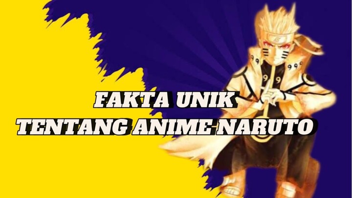 Inilah Fakat Unik Di Anime Naruto!!!