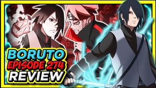 Sasuke & Boruto's TEAM UP MISSION & Sasuke's HUNT Begins-Boruto Episode 274 Review!