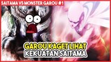 (Saitama vs Garou #1) GAROU KAGET Lihat Kekuatan Saitama!!! - Manga One 90