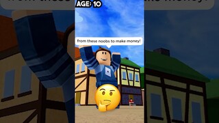 BIRTH TO DEATH OF A HACKER IN BLOX FRUITS 🚀 #shorts