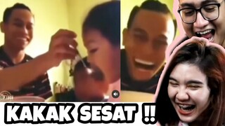 CONTOH KAKAK NO AKHLAK WKKWKWK  - Meme Kocak