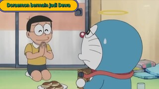 Doraemon bermain jadi dewa