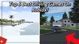 Top 5 Best Driving Games On Roblox! (ROBLOX)