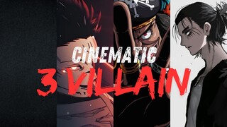 THE BEST 3 VILLAIN IN 2024 ( CINEMATIC )