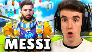 JUGANDO CON LA NUEVA SKIN de MESSI