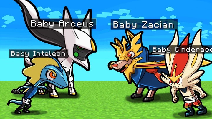 Free for All...BABY PIXELMON ONLY! (Minecraft Pokemon)