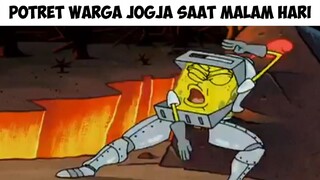 Potret Warga Jogja Saat Malam Hari...