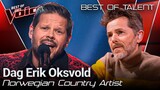 Incredible Norwegian COUNTRY Star would have turned Blake's Chair on The Voice