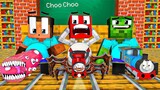 Monster School : Baby Monsters Train School Pregnant Boss Choo Choo Charles - Minecraft Animation
