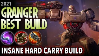 MEGATRON IS HERE!! | Granger Best Build in 2021 | Granger Hard Carry Build & Gameplay | MLBB