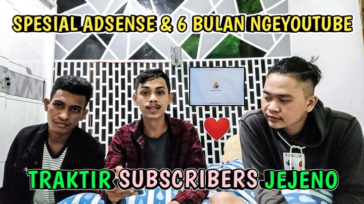 GAJI PERTAMA AKU DI ADSENSE & ENAM BULAN NGEYOUTUBE || TERIMA KASIH YANG SELALU DUKUNG SAYA 😇😇
