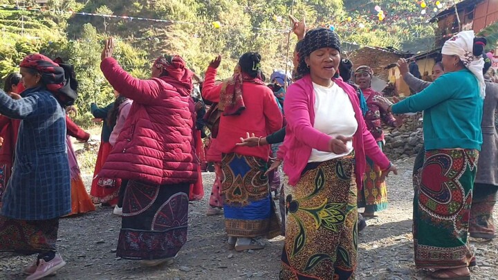 group dance in Naumati baja | Nepalese Traditional cultural dance and music |