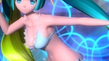 【Project DIVA mod】リゾートミク_ 39ミュージック【バストップ揺れboobs bounce】