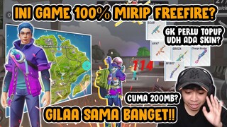 OH JADI INI GAME PLAGIAT FREEFIRE?! 1000% MIRIP CUY!! 😂