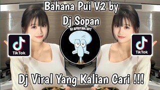 DJ BAHANA PUI V2 BY DJ SOPAN VIRAL TIK TOK TERBARU 2023 YANG KALIAN CARI !