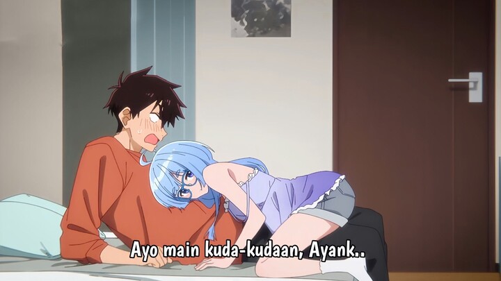 Katanya cuma saudara, kok main kuda-kudaan di kamar, apa ga bahaya ta? 😏💦