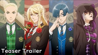 "Black Butler: Public School Arc"  Teaser Trailer 2. New anime starts  2024.