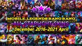 All Starlight Skins from 2016-2021 Mobile Legends Bang Bang MOBA