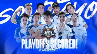 NXP SOLID | PLAYOFFS SECURED! | MLBB