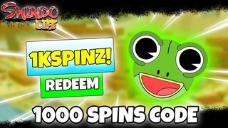 [CODE] *NEW* 1000 SPINS CODE MIGHT BE COMING TO SHINDO LIFE ! Shindo Life Codes RellGames Roblox