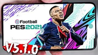 PES 2021 Mobile V5.1.0 Patch FIFA 21 New Menu Full Kits Updated | Download Pes 2021 Android Patch