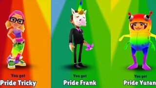 Subway Surfers Changan ปลดล็อก Pride Tricky Pride Frank & Pride Yutani