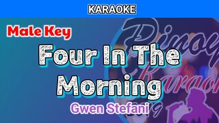 Four In The Morning by Gwen Stefani (Karaoke : Male Key)