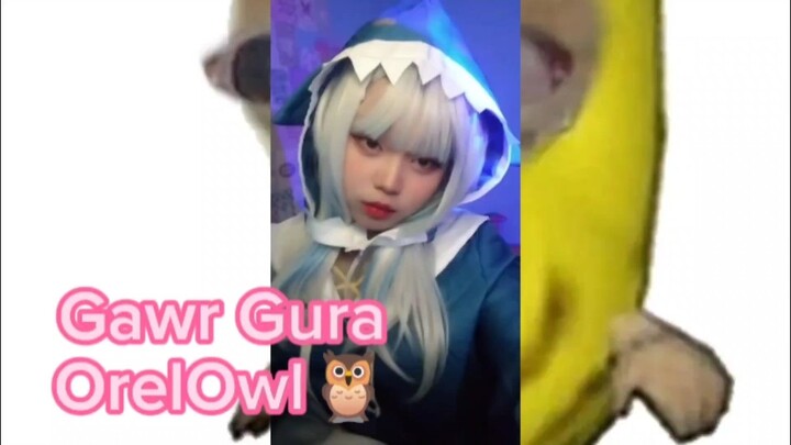 Gawr Gura Cosplay - OrelOwl‼️🦉🦉