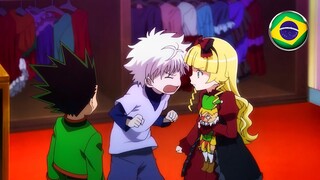 🇧🇷 Em Briga De Marido E Mulher Ninguém Mete A Colher ❤️🤣 (Hunter X Hunter Dublad
