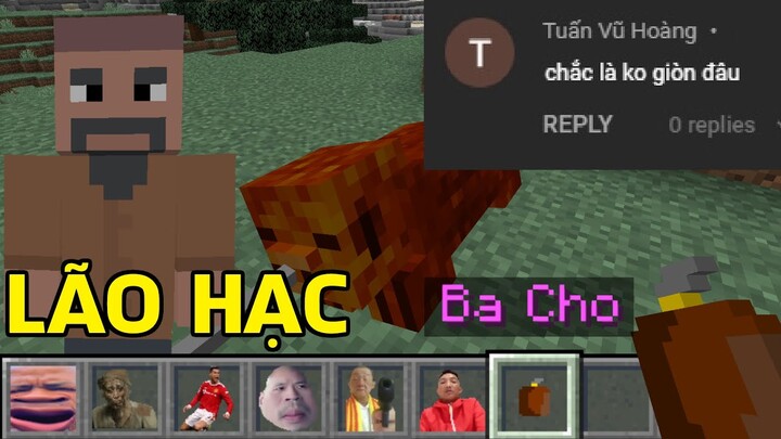 BẢ CHÓ CHẮC KO GIÒN | ĐƯA Ý TƯỞNG VÀO MINECRAFT