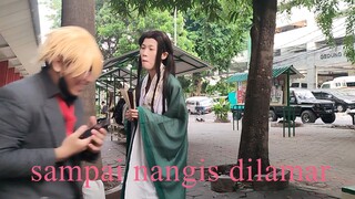 Kakanya sampe Nangis Di Lamar  #yuliusalviano #melamarcosplayer