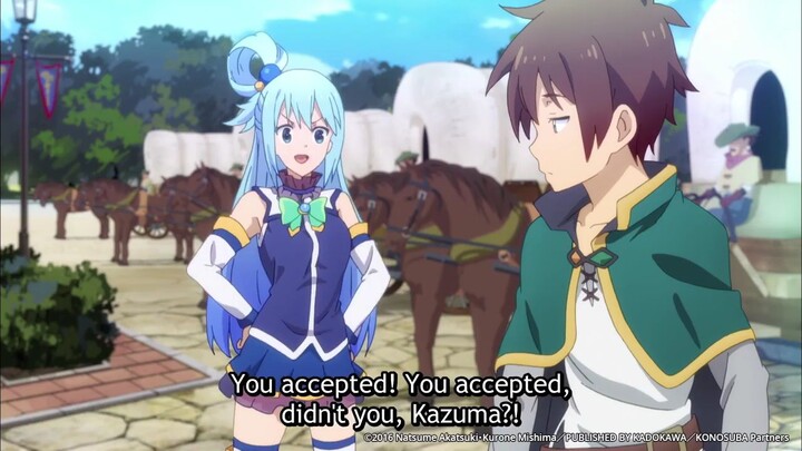 Aqua being Aqua