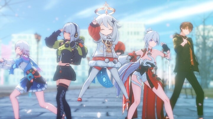【Mijia MMD】All members look at the board.....mother? (bushi)
