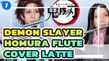 "Homura" (Western Concert Flute Latte Cover) Tanjiro & Nezuko Cosplay | Demon Slayer_1