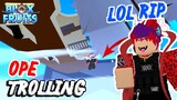 Blox Fruits - OPE-OPE | CONTROL-CONTROL TROLLING | UPDATE 10