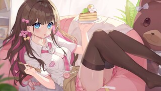 Want to eat cake with me? 【Live wallpaper display】