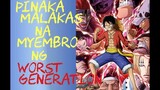 Sino Ang Pinakamalakas Sa Worst Generation/ One Piece Discussion Tagalog
