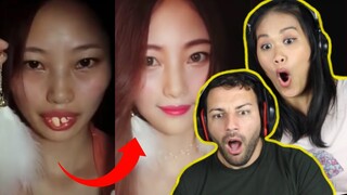 INSANE MAKE-UP TRANSFORMATION REACTION | MJoy4Fun Reacts