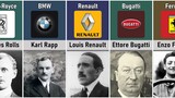 Founder Of Car Companies From Different Countries